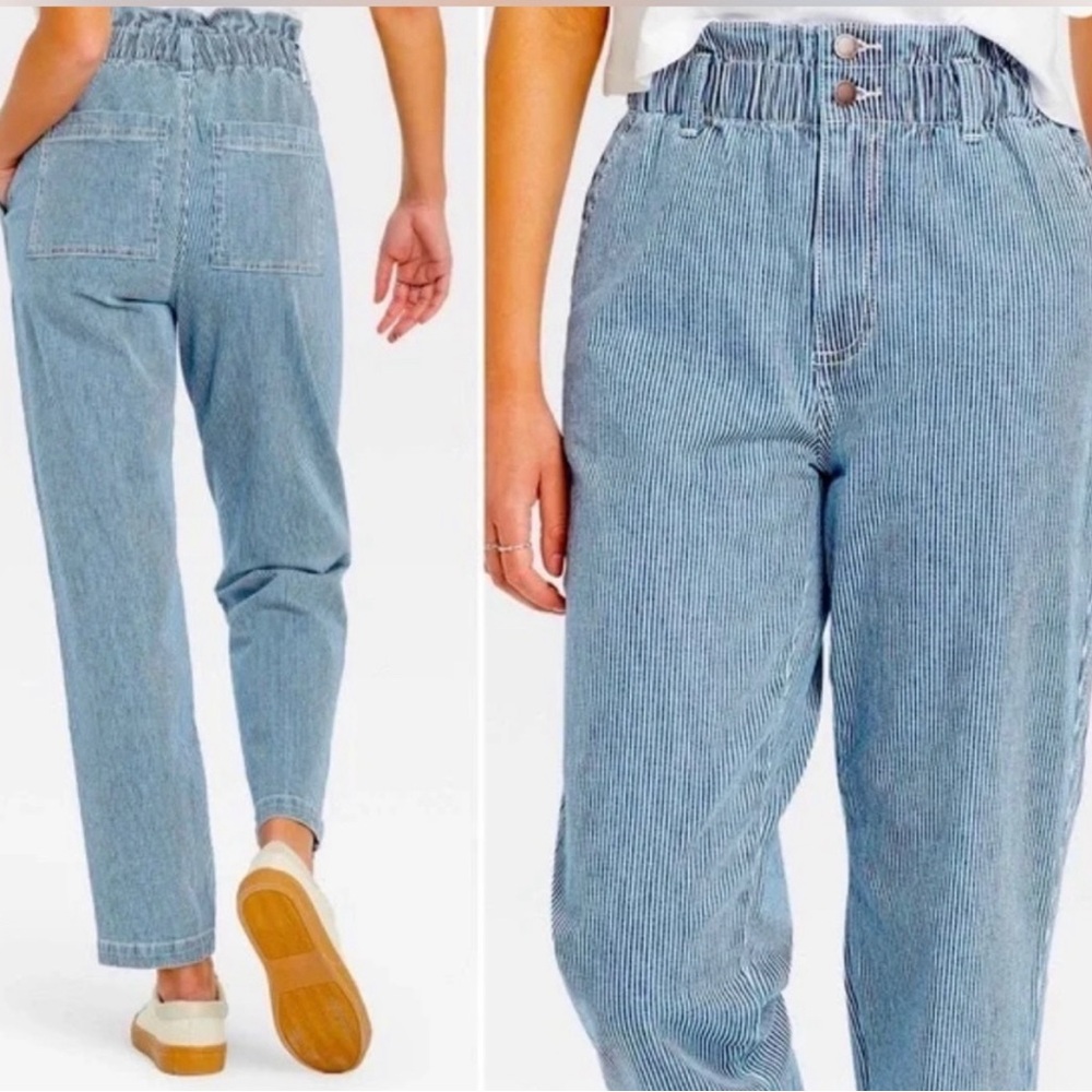 UNIVERSAL THREAD STRAIGHT LEG PAPER BAG PANTS Size 6